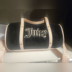Juicy Couture Black and Pink Bag